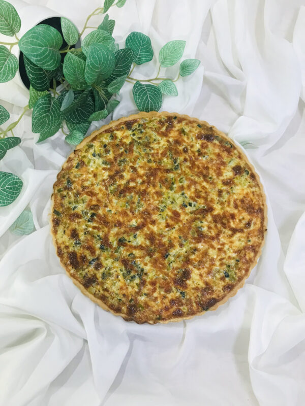 Quiche aux poireaux  (Leek quiche)