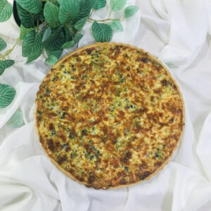 Leek quiche