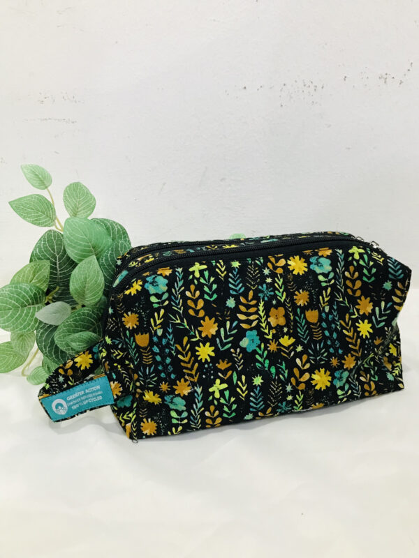 Double zip pouch