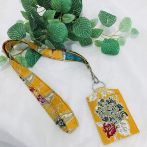 Access card with lanyard