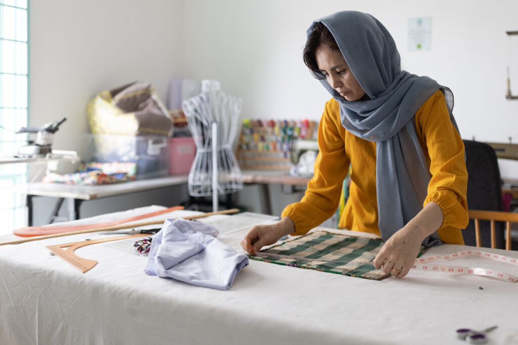 GA Tailor at work