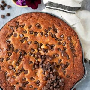 Chocolate banana cake